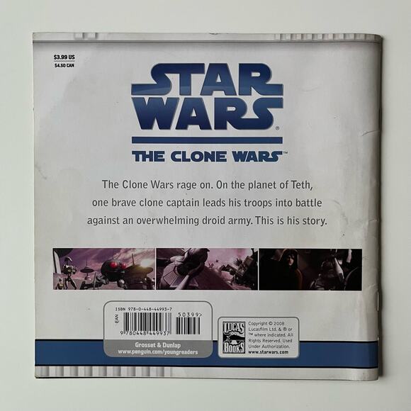 Star Wars: The Clone Wars Battle at Teth Book - Picture 2 of 5